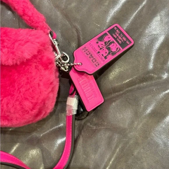 NWT Coach The Lil Nas X Drop Tabby Bag 12 In Shearling CP940 - Picture 10 of 12